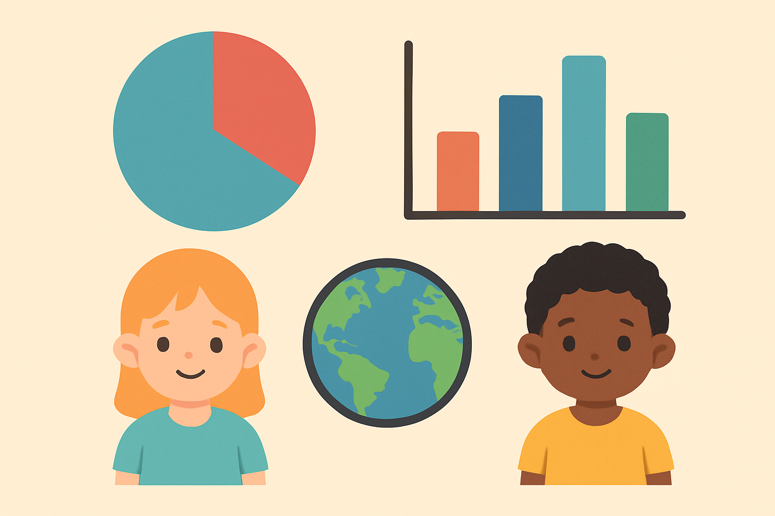 a picture representing pediatric patient demographics dont use words